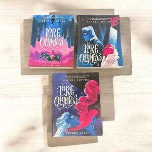 Lore Olympus Vol 1 2 3 by Rachel Smythe Paperback Set Graphic Novel Webtoon